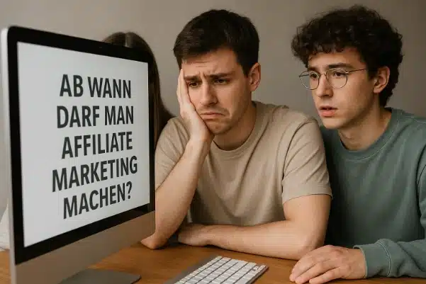 Ab wann darf man Affiliate Marketing machen?
